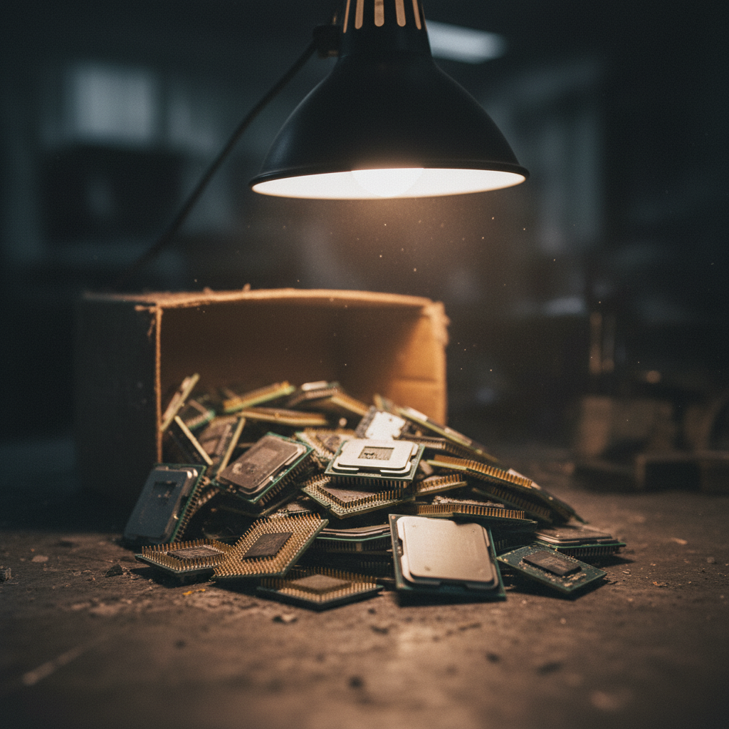 İzmir Bornova İşlemci Hurda Alımı - Karacor Hurda CPU Geri Dönüşümü